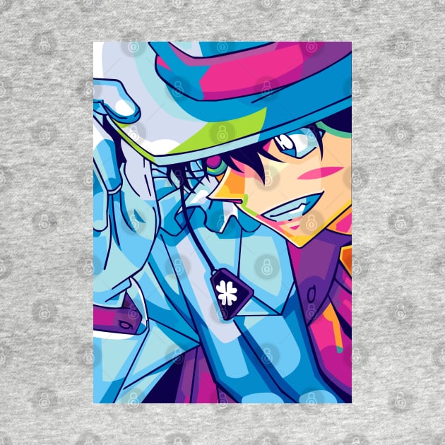 Kaito Kid pop art by BLUESIDE